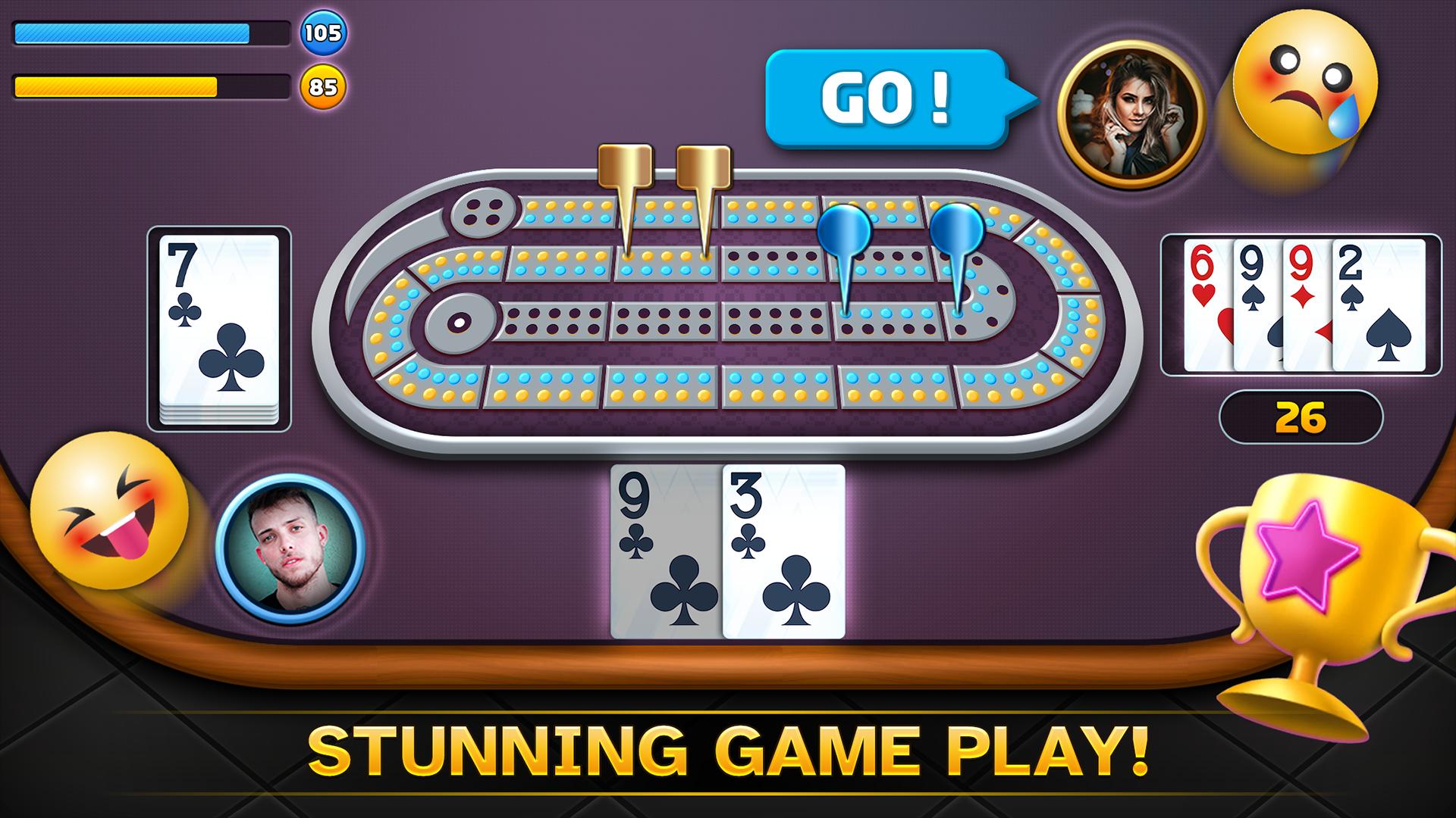 Free Online Cribbage Game